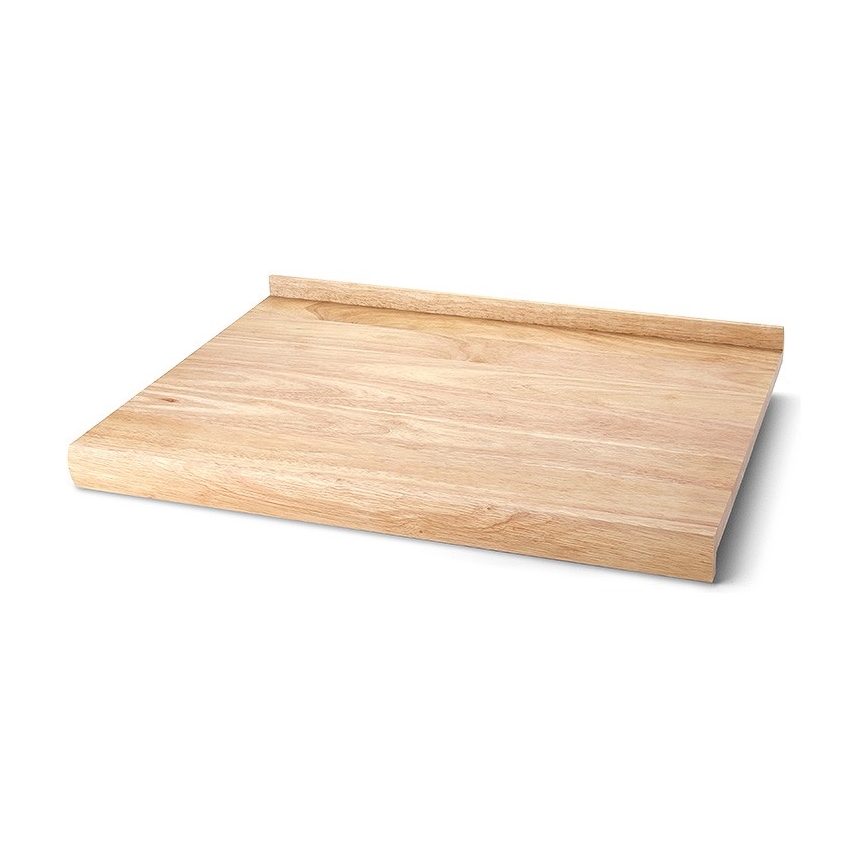 Continenta C3096 - Kahepoolne lõikelaud 62x46,5 cm kummi-viigipuu