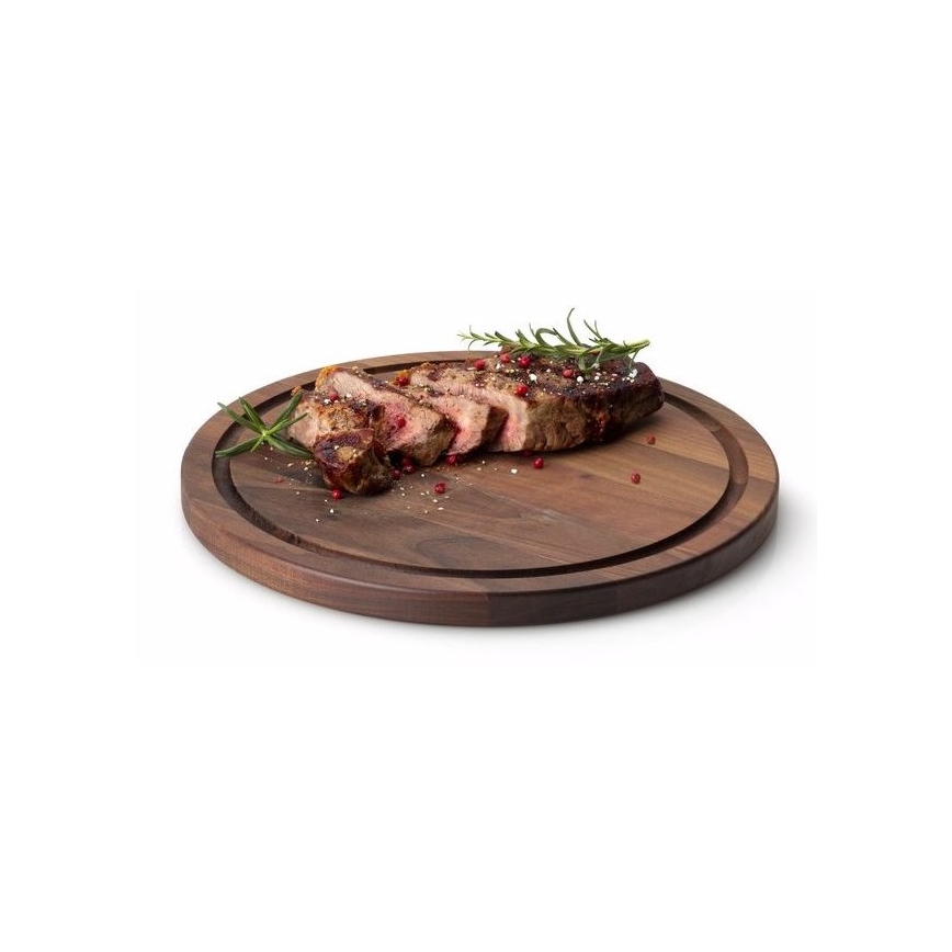 Continenta C4205 - Alus steikide serveerimiseks d. 28 cm pähklipuu
