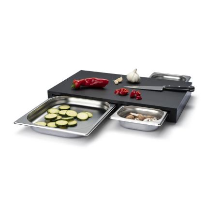 Continenta C5328 - KOMPLEKT lõikelaud 49,5x32,5 cm + 3x Duracore-kauss