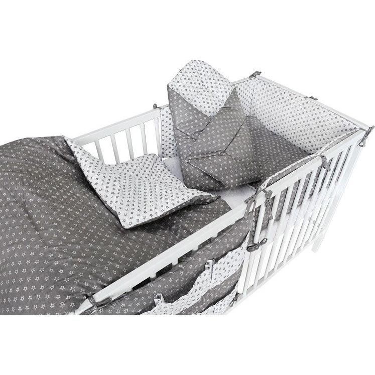 COSING - 9-osaline komplekt vastsündinule Sleeplease hall/valge