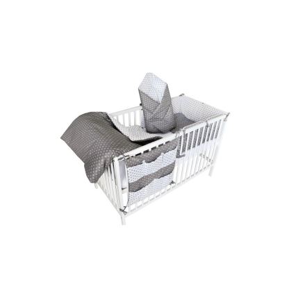COSING - 9-osaline komplekt vastsündinule Sleeplease hall/valge