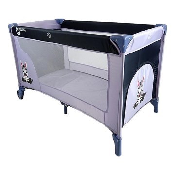 COSING - reisivoodi ADAM Zebra Grey