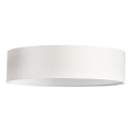 Cottex - laelamp ABBIE 2xE27/8W/230V Ø 38 cm, valge