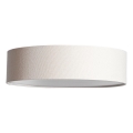 Cottex - Laelamp ABBIE 3xE27/8W/230V, läbimõõt 50 cm, kreemjas