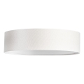 Cottex - Laelamp ABBIE 3xE27/8W/230V läbimõõt 50 cm valge