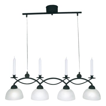 Cottex - Laelühter kaabliga FLORENS 4xE14/40W/230V