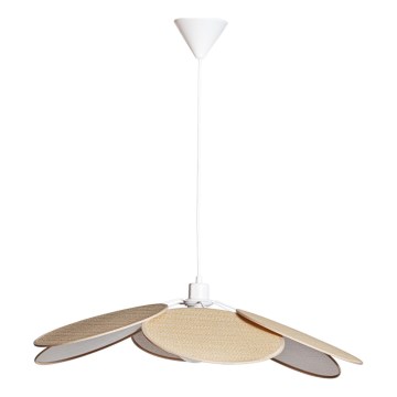 Cottex - Ripplamp kaabliga WINF 1xE27/8W/230V beež/valge