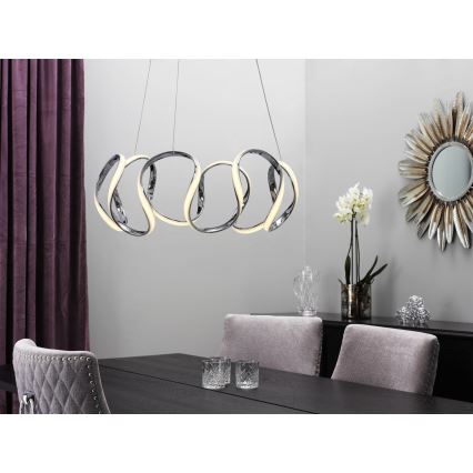 Cottex - LED-lühter riputuskaabliga WAVE LED/40W/230V