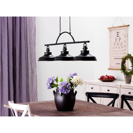 Cottex - Ripplamp juhtmega NEW HAVEN 3xE14/40W/230V