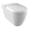 Creavit - kombineeritud WC GRANDE XL, alumine/tagumine äravool, keraamika/valge