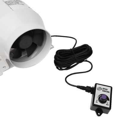 Dalap 24MF100 - kanaliventilaator energiasäästliku mootoriga ja kiiruse regulaatoriga MF 100 EC 18W/230V