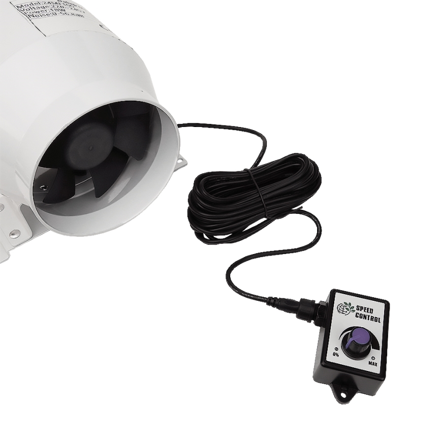 Dalap 24MF100 - kanaliventilaator energiasäästliku mootoriga ja kiiruse regulaatoriga MF 100 EC 18W/230V
