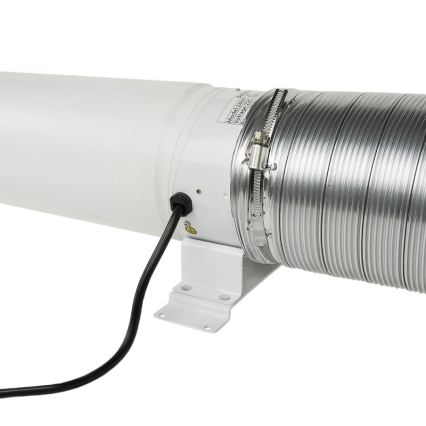 Dalap 24MF125 - Kanaliventilaator energiasäästliku mootoriga ja kiiruse regulaatoriga MF 125 EC 20W/230V