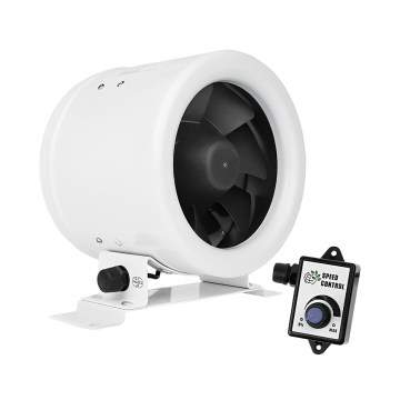 Dalap 24MF150 - Kanaliventilaator energiasäästliku mootoriga ja kiiruse regulaatoriga MF 150 EC 40W/230V