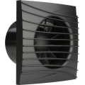 Dalap 41096ZW - Aksiaalventilaator ajastiga 125 DARK ZW 10W/230V