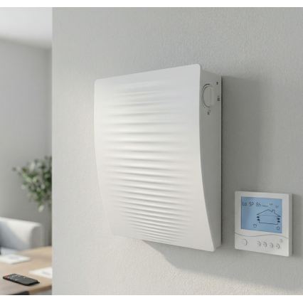 Dalap 55561 - KOMPLEKT 2x Ruumide soojustagastusseade ZEPHIR SIMPLE DOUBLE 7,61W/230V