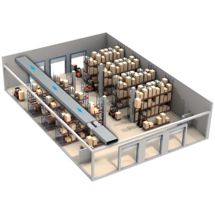 Dalap 8199 - Aksiaalventilaator AP PROFI 100 25W/230V