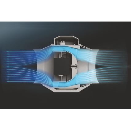 Dalap 8199 - Aksiaalventilaator AP PROFI 100 25W/230V