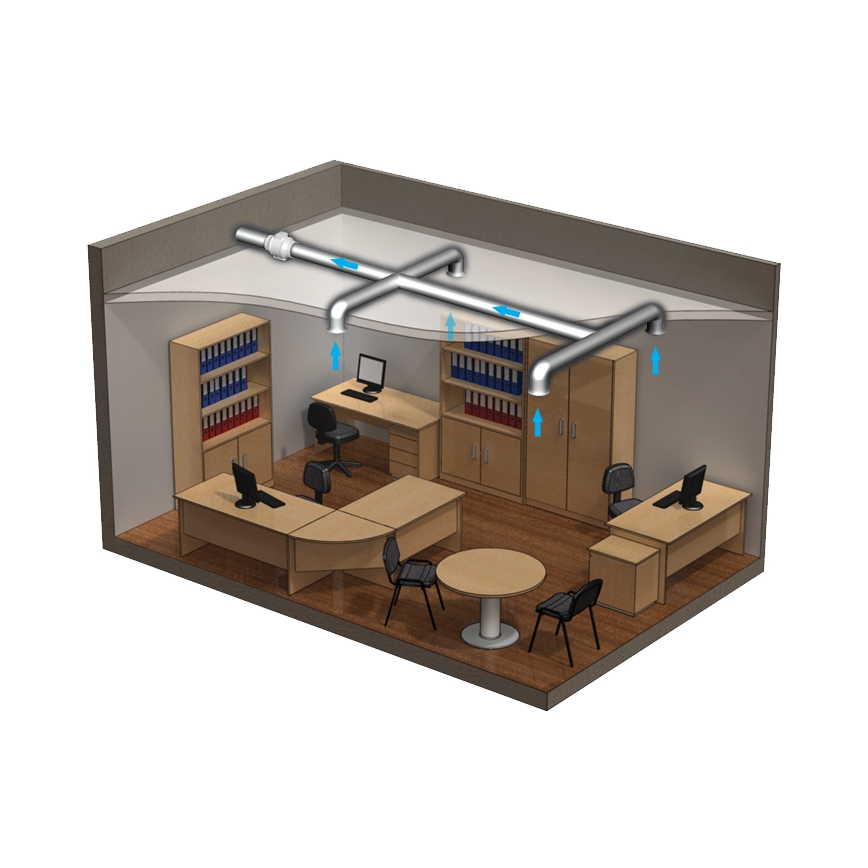 Dalap 8207 - Aksiaalventilaator AP PROFI 125 29W/230V