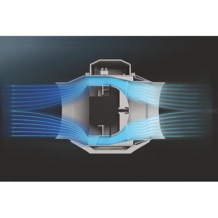 Dalap 8207 - Aksiaalventilaator AP PROFI 125 29W/230V