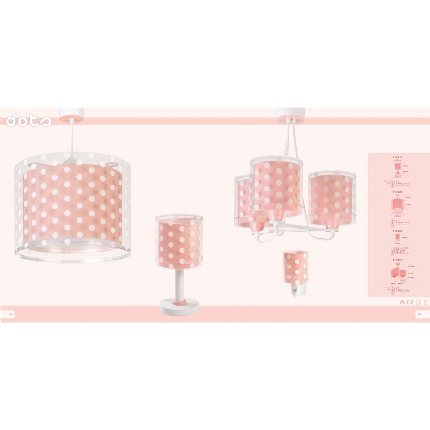 Dalber 41005S - LED Lamp pistikupessa DOTS 1xE14/0,3W/230V