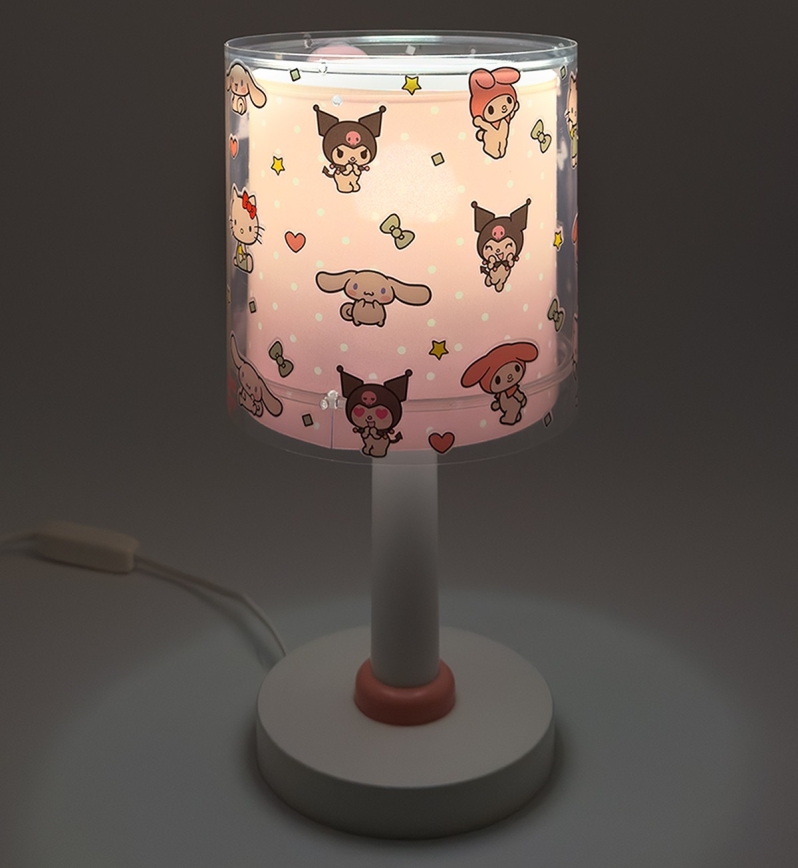 Dalber 41251 - LED laste öölamp HELLO KITTY&FRIENDS 1xG4/4W/230V roosa