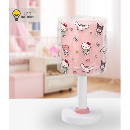 Dalber 41251 - LED laste öölamp HELLO KITTY&FRIENDS 1xG4/4W/230V roosa