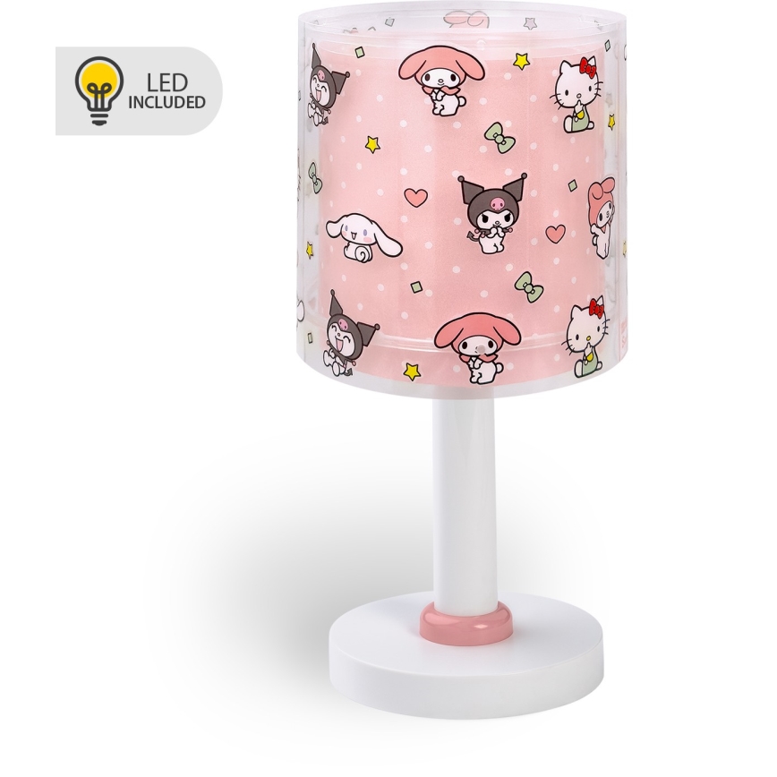 Dalber 41251 - LED laste öölamp HELLO KITTY&FRIENDS 1xG4/4W/230V roosa