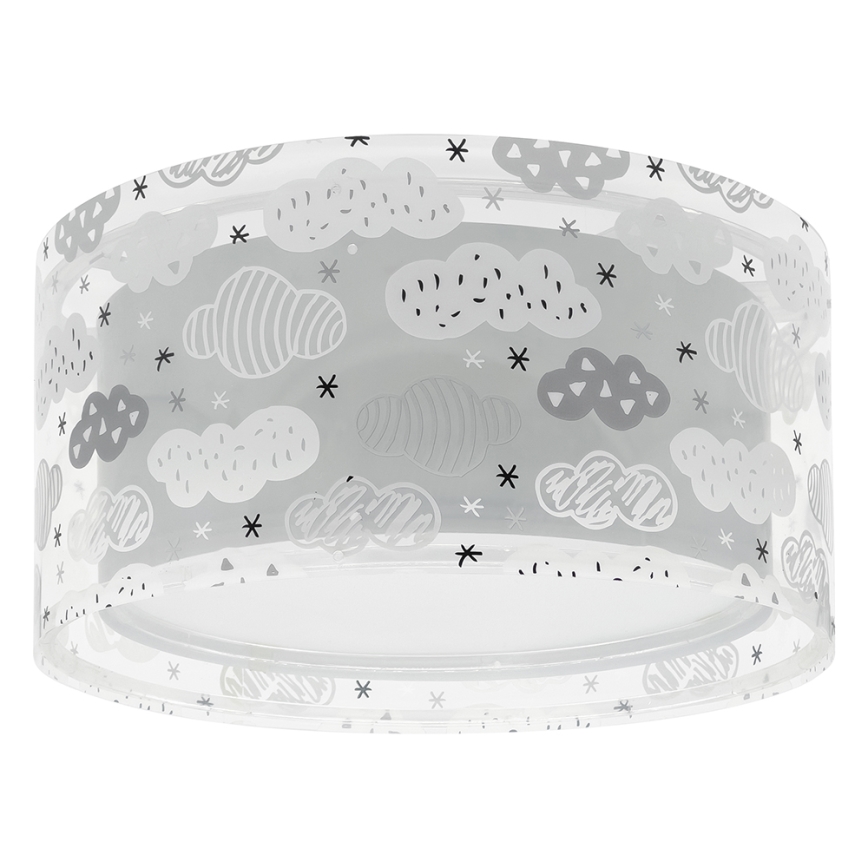 Dalber 41416E - Laevalgusti lastele CLOUDS 2xE27/60W/230V hall