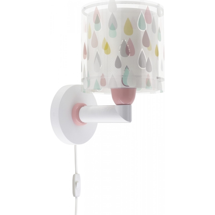 Dalber 41439 - Seinavalgusti lastele COLOR RAIN 1xE27/60W/230V