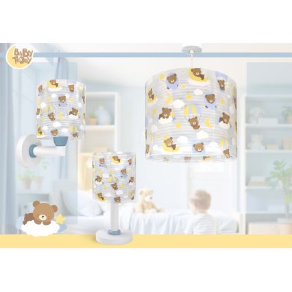 Dalber 41571T - LED laste öölamp BABY TEDDY 1xG4/4W/230V sinine