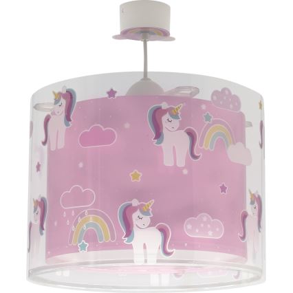 Dalber 41592 - Lühter lastele UNICORNS 1xE27/60W/230V