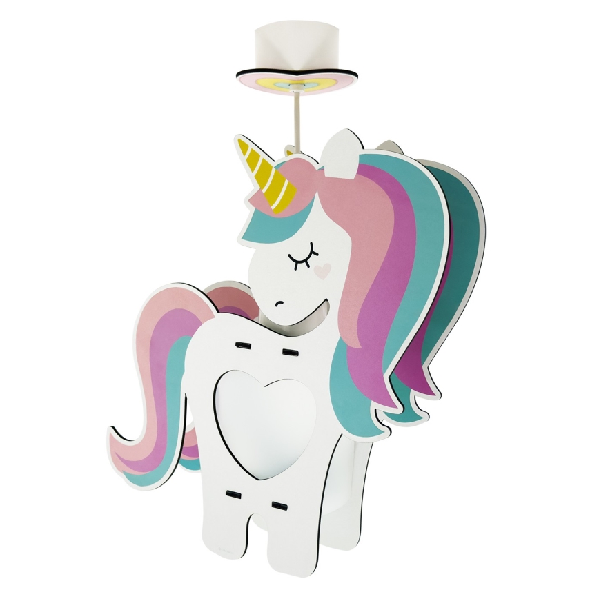 Dalber 41597 - Lühter lastele UNICORN 1xE27/15W/230V