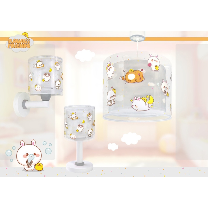 Dalber 41761E - LED laste laualamp KAWAII FRIENDS 1xG4/4W/230V hall