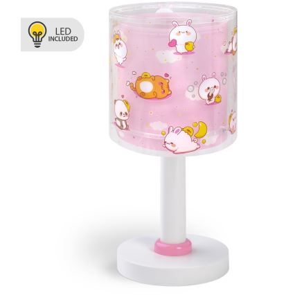 Dalber 41761S - LED lastelamp KAWAII FRIENDS 1xG4/4W/230V roosa