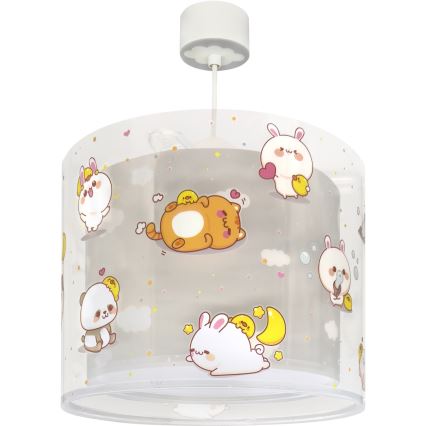 Dalber 41762E - Laste laelamp KAWAII FRIENDS 1xE27/15W/230V, hall