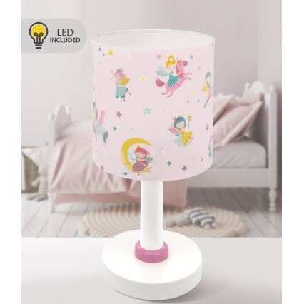 Dalber 42491N - LED-laste öölamp FAIRY DREAMS 1xG4/4W/230V roosa
