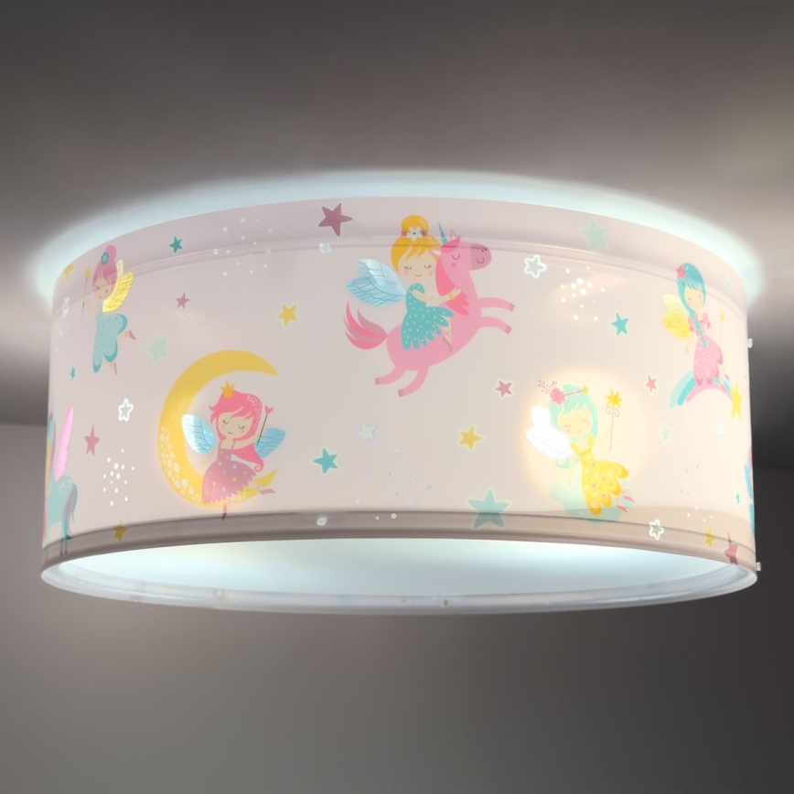 Dalber 42496 - Laevalgusti lastele FAIRY DREAMS 2xE27/15W/230V