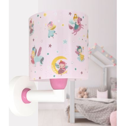 Dalber 42499 - Seinavalgusti lastele FAIRY DREAMS 1xE27/15W/230V