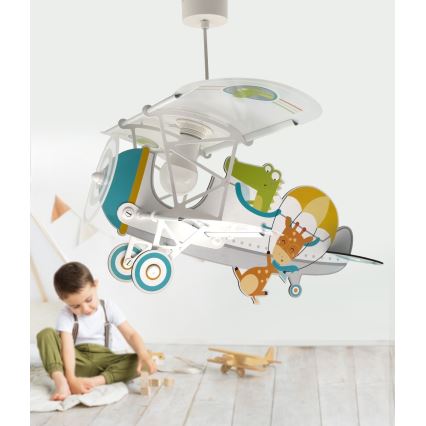 Dalber 54542 - Lühter lastetuppa LITTLE CROCODILE 1xE27/15W/230V