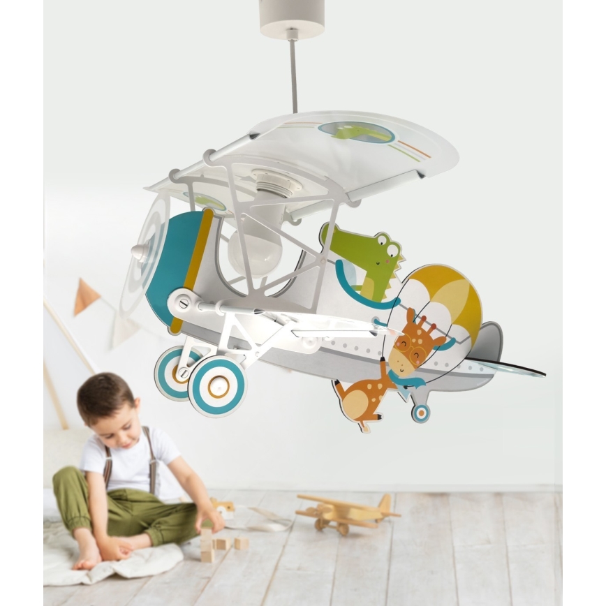 Dalber 54542 - Lühter lastetuppa LITTLE CROCODILE 1xE27/15W/230V