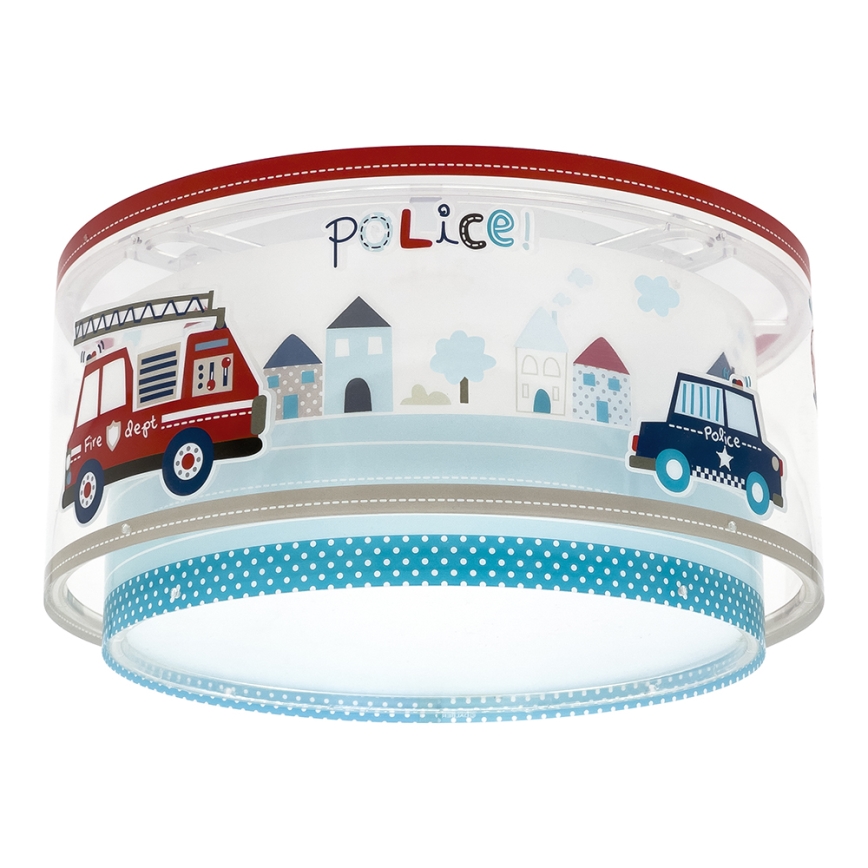 Dalber 60616 - Laevalgusti lastele POLICE 2xE27/60W/230V
