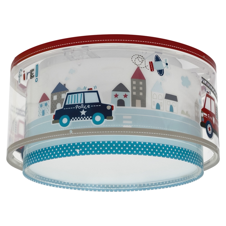 Dalber 60616 - Laevalgusti lastele POLICE 2xE27/60W/230V