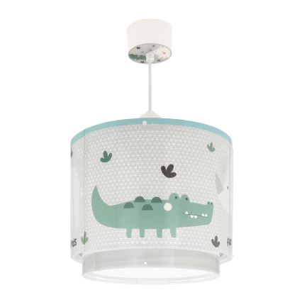 Dalber 60622 - Lühter lastele RHICO AND CROCO 1xE27/15W/230V