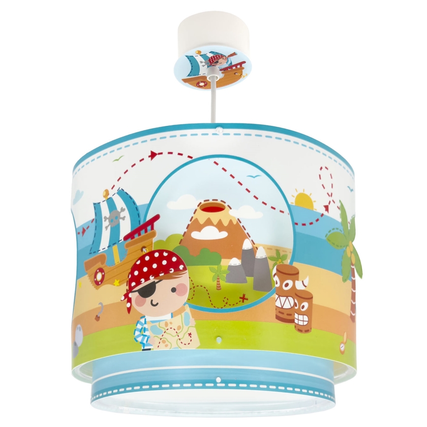 Dalber 60652 - Lühter lastele PIRAAT ISLAND 1xE27/15W/230V
