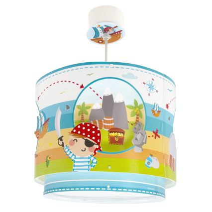 Dalber 60652 - Lühter lastele PIRAAT ISLAND 1xE27/15W/230V