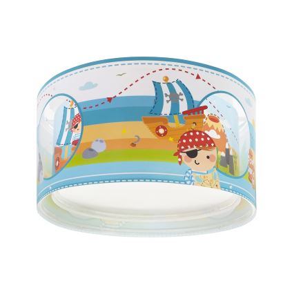 Dalber 60656 - Laevalgusti lastele PIRAAT ISLAND 2xE27/15W/230V