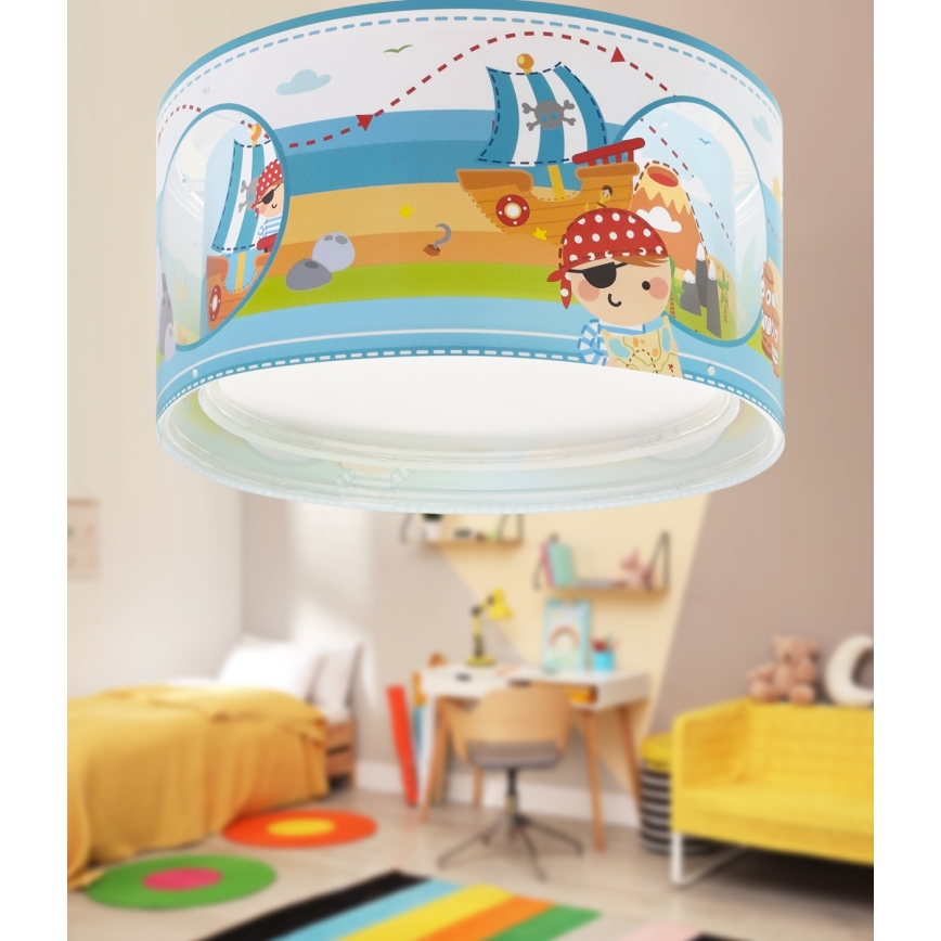 Dalber 60656 - Laevalgusti lastele PIRAAT ISLAND 2xE27/15W/230V