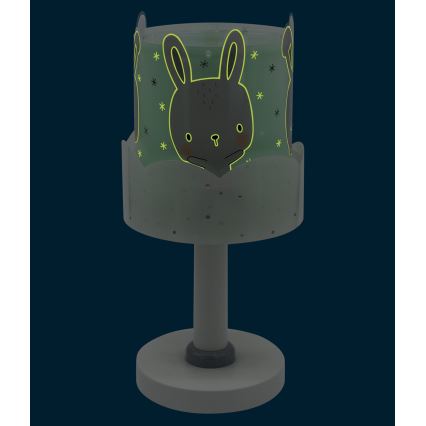 Dalber 61151H - Lamp lastetuppa BUNNY 1xE14/40W/230V roheline