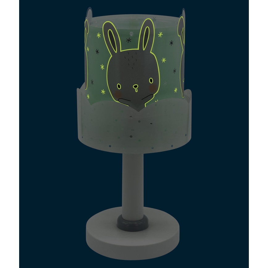 Dalber 61151H - Lamp lastetuppa BUNNY 1xE14/40W/230V roheline